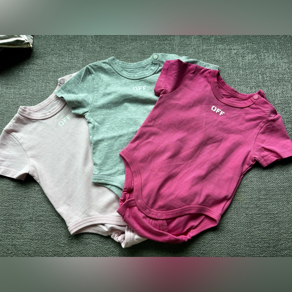 OffWhite onesies for baby